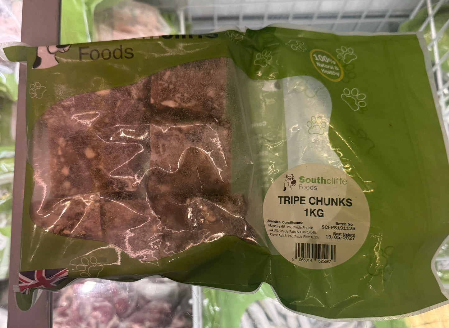 Southcliffe Tripe Chunks 1kg