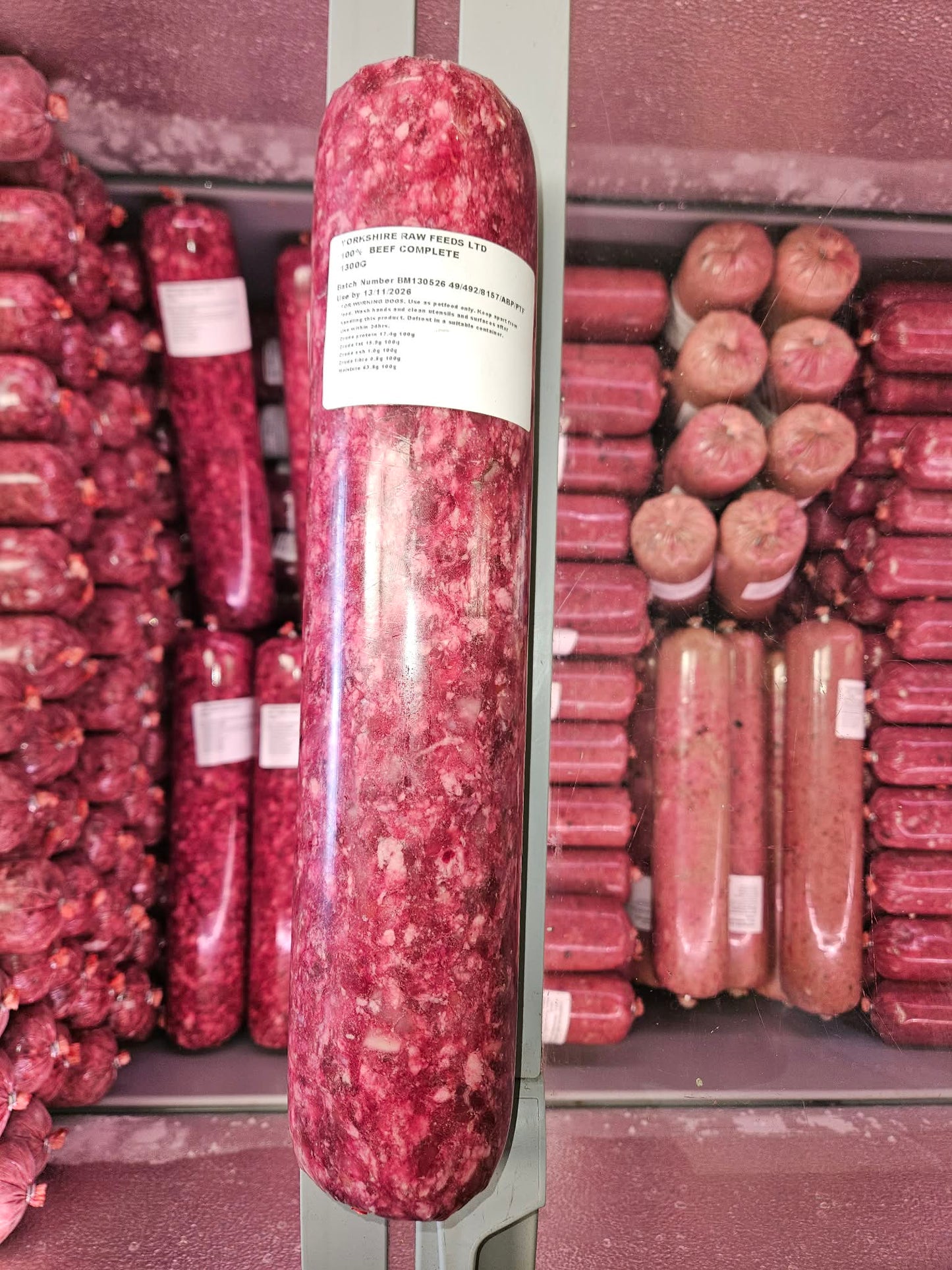 Beef Complete Chubb - Available in 454g & 1.3kg