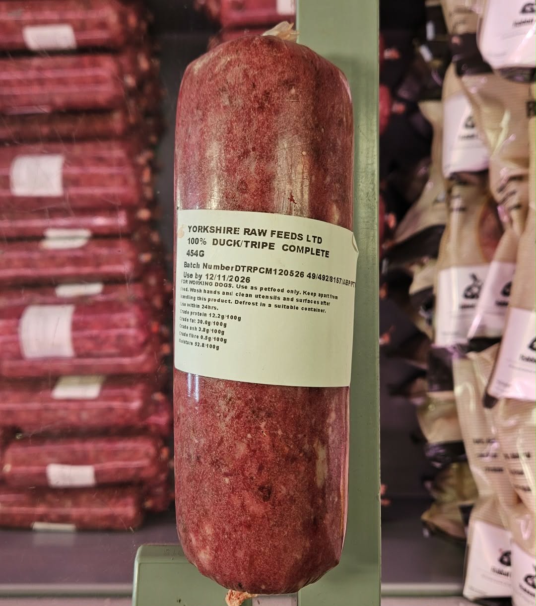 Duck & Tripe Complete - Available in 454g.