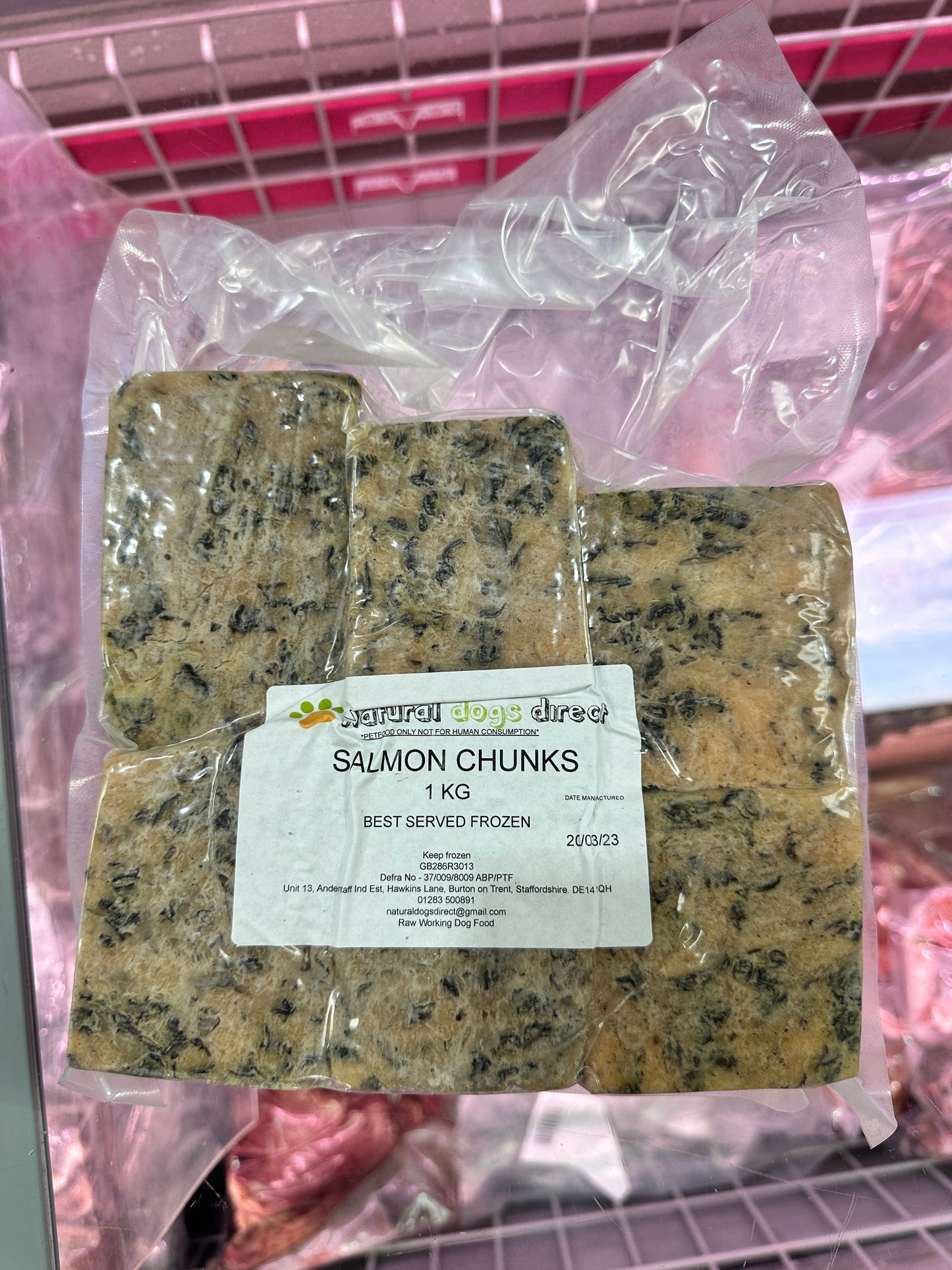 Salmon Chunks 1kg