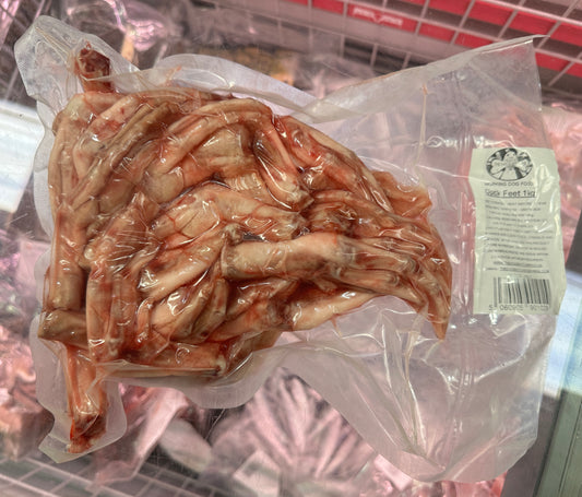 The Dogs Butcher Duck Feet 1kg