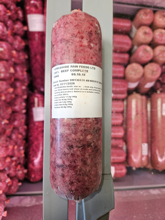 Beef Complete Chubb - Available in 454g & 1.3kg